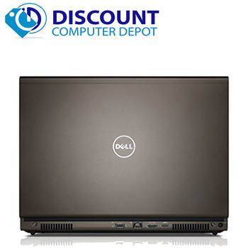 Right Side View Dell Precision M6600 Intel Core i7 17" Laptop Computer Windows 10 Pro PC 16GB 1TB HDD Nvidia Quadro 4000M and WIFI DVD