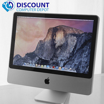 Right Side View Customize Your Apple iMac A1224 20" Core 2 Duo 2.26GHZ El Capitan  All in One