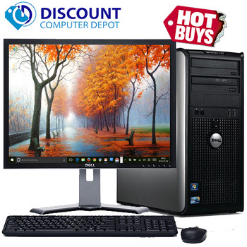 Cheap, used and refurbished Fast Dell Optiplex Desktop Computer PC Core 2 Duo 2.13GHz 4GB 250GB 19" LCD Wifi Cheap, used and refurbished Fast Dell Optiplex Desktop Computer PC Core 2 Duo 2.13GHz 4GB 250GB 19" LCD Wifi