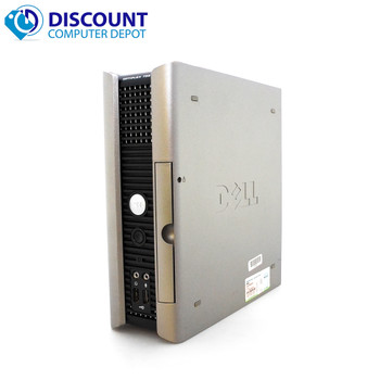 Right Side View FAST Dell Windows 10 Desktop Computer Core 2 Duo 4GB Ram DVD WiFi 19" LCD