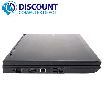 Cheap, used and refurbished Dell E5500 15.4" Windows 10 Pro Laptop Notebook PC Core 2 Duo 4GB Ram 1TB Wifi