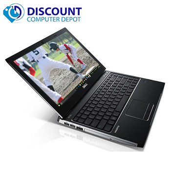 Front View Dell Vostro 3450 14" Windows 10 Business Laptop Notebook PC i3 2.1GHz 4GB 250GB and WIFI