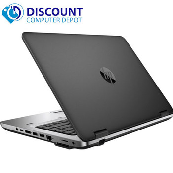 Right Side View HP EliteBook 840 G1 14" Windows 10 Laptop Computer Core i5 4th Gen 8GB 128GB SSD and WIFI