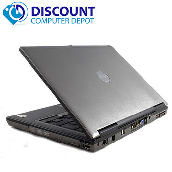 Right Side View Dell Latitude D Series Laptop Notebook PC Windows 10 Pro Intel C2D WiFi