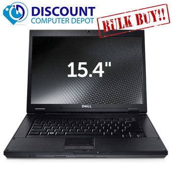 Cheap, used and refurbished Lot of 5 Dell E5500 15.4" Windows 10 Laptop Notebook PC Core 2 Duo 4GB 250GB Wifi