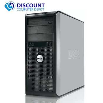 Cheap, used and refurbished Dell Windows 10 Desktop Computer 1TB HDD | 8GB RAM | Wifi | C2D Processor