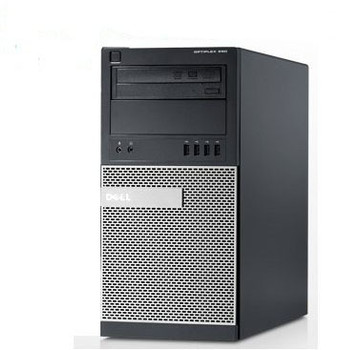 Right Side View (lot of 9 Computers) 3 Dell Optiplex I3 Tower's and 6 Dell Optiplex I5 Tower's 4GB Ram 500GB 17" LCD's Windows 7 Pro Keyboard's Mice and Wifi Adapters