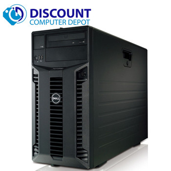 Cheap, used and refurbished Dell PowerEdge T310 Workstation Server Xeon 2.4GHz 16GB 2 1TB HDD's Windows 10 Pro Keyboard Mouse 19" LCD Monitor and WIFI