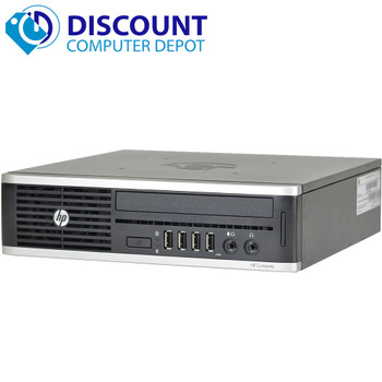 Right Side View HP Compaq 8300 Ultra-Slim Desktop Small Computer i5 8GB 128GB Windows 10 Pro