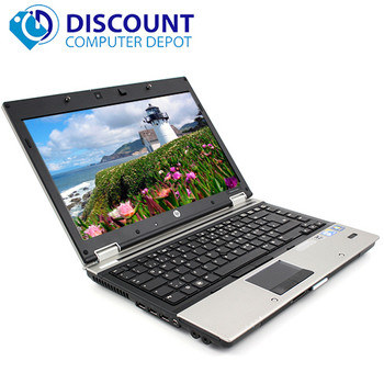 Right Side View HP Laptop EliteBook Series Windows 10 i5-1st Gen 4GB RAM DVD WIFI Computer PC