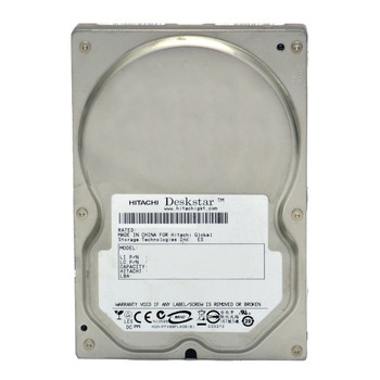 Front View Hitachi CinemaStar 160GB IDE/PATA HDD Hard Drive 3.5" 7200RPM