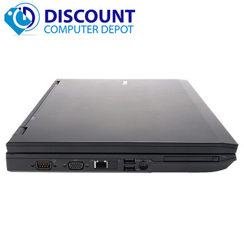 Right Side View Dell E5500 15.4" Windows 10 Laptop Notebook Core 2 Duo 4GB 250GB Wifi