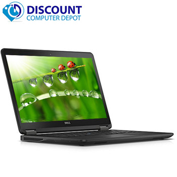 Right Side View Dell Latitude E7450 14" HD Ultrabook Core i5 8GB 256GB SSD Windows 10 Pro and WIFI