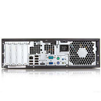 Right Side View HP 6005 Pro Desktop Computer Windows 10 Home AMD Athlon 2.80GHz 4GB 160GB DVD-RW and WIFI