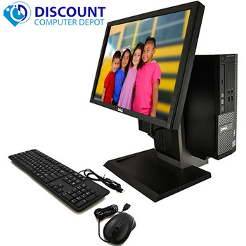 Cheap, used and refurbished Dell 390 All In One Desktop Computer PC Windows 10 pro i3 3.1GHz 4GB 250GB WiFi