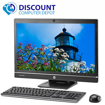 Cheap, used and refurbished HP 6300 21.5" All-In-One LED Desktop Computer Windows 10 Pro Core i5  4GB 500GB and WIFI