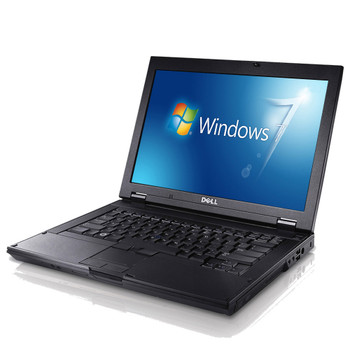 Front View Dell Latitude E6410 Laptop Windows 7 Pro 64bit Core i5 2.4 GHz 4GB 120GB SSD DVD-RW