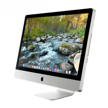 Cheap, used and refurbished Apple iMac 21.5" All-in-One Desktop Computer i3 3.07GHz 4GB Ram 500GB HDD Mac OS High Sierra MC508LL/A w/ Keyboard & Mouse - GRADE B