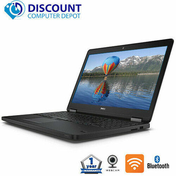 Right Side View Dell Latitude Laptop Computer E5570 15.6" Core i5 2.4GHz 6th Gen 8GB Ram 1TB WiFi Windows 10 Pro PC