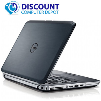 Right Side View Dell Latitude E-Series 15.6" Laptop Intel Core i3 2.6GHz 8GB Ram 500GB Windows 10 Pro and WIFI