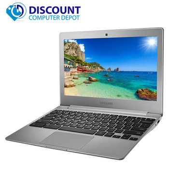 Right Side View Samsung Chromebook XE500C12 Intel Celeron 2GB RAM 16GB SSD WIFI Webcam Chrome OS