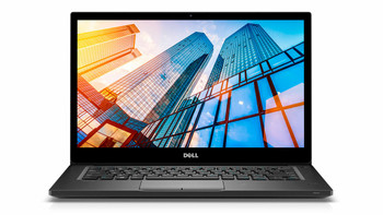 Front View Dell Latitude 7290 12.5" Intel Core i7 8th Gen Quad-Core 16GB 256GB NVMe SSD Windows 10 Professional w/ HDMI USB-C/DisplayPort and Backlit Keyboard