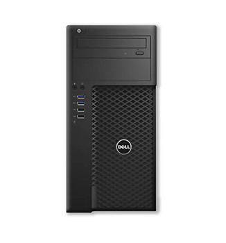 Right Side View Dell Precision T1700 Tower Intel Xeon 8GB RAM 500GB HDD Nvidia GT 1030 Windows 10 Pro