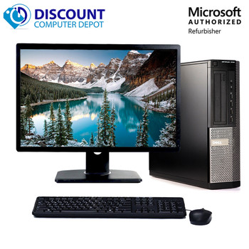 Cheap, used and refurbished Dell Desktop Computer PC Intel Core i5- 3470 (3.2GHz) 8GB 500GB HDD Windows 10 Home DVD WIFI / Keyboard and Mouse / Custom Build