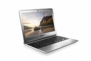Right Side View Samsung Chromebook 3 11.6" Laptop Intel Dual-Core Chrome OS 2GB Ram 16GB SSD WiFi Webcam HDMI - Grade B
