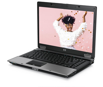 Front View HP Compaq Laptop 6735b 15.4" AMD Turion II Dual Core 2.2GHz 4GB RAM 500GB Windows 10 Home Bluetooth DVD WiFi