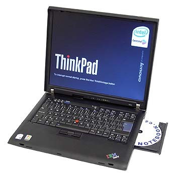 Cheap, used and refurbished IBM Lenovo Thinkpad T60 Dual Core WiFi Win 10 Home Laptop DVDRW 2GB 80GB