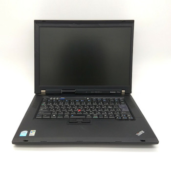 Right Side View Lenovo Thinkpad R61i 15.4" Intel Core 2 Duo 1.50GHz 4GB 160GB DVD Windows 10 Home  Bluetooth