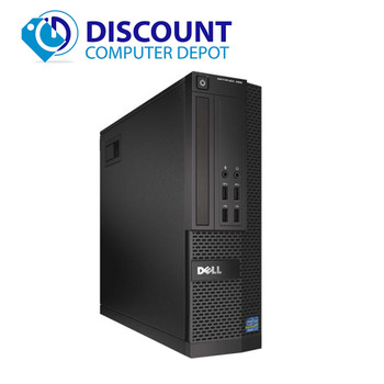 Right Side View Dell Optiplex XE2 Windows 10 Pro Desktop Computer PC Quad i7 3.1GHz 16GB 1TB