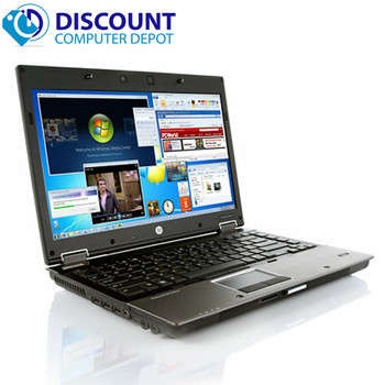 Right Side View HP Probook 15" 6550b i3 2.27 GHz 4GB 120GB SSD Windows 10 Home Laptop Computer Webcam