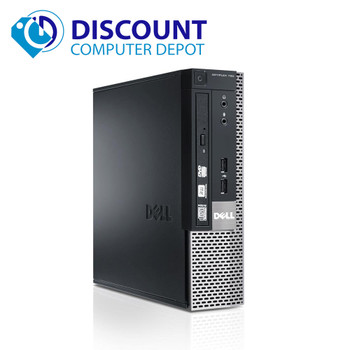 Cheap, used and refurbished Dell Optiplex 9020 USFF Desktop Computer i5 2.9GHz 8GB 256GB SSD Windows 10 Pro with keyboard and mouse