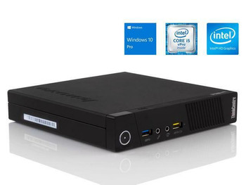 Cheap, used and refurbished FAST Lenovo USFF Desktop PC M83 Intel i5 Quad-Core 4GB 500GB Windows 10 Pro