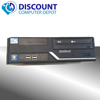 Cheap, used and refurbished Bytespeed Desktop Computer Windows 7 PC Dual Core 2.7GHz  4GB 80GB