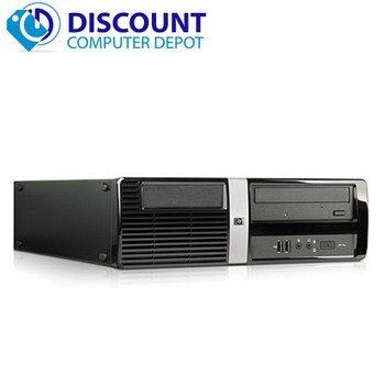 Front View HP 3000 Pro Desktop Computer Windows 10 PC C2D 2.93GHz 4GB 160GB WiFi