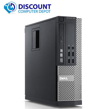 Cheap, used and refurbished Fast Dell Optiplex Desktop Computer Quad Core i5 3.2GHz PC 8GB 1TB Windows 10 and WIFI