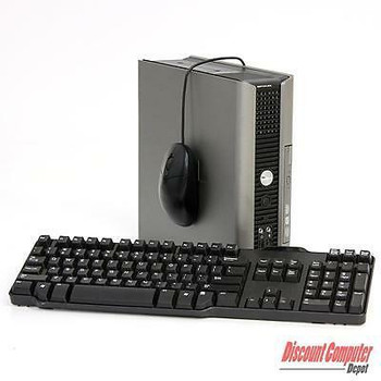 Right Side View Dell Optiplex Ultra Small 2.13 GHz Dual Core, Core 2 Duo 4GB 250GB Windows 7 Pro