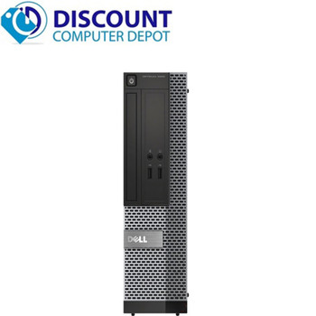 Right Side View Dell Optiplex 3020 SFF Desktop Computer i5 3.3GHz 4GB 250GB Windows 10 Pro WiFi