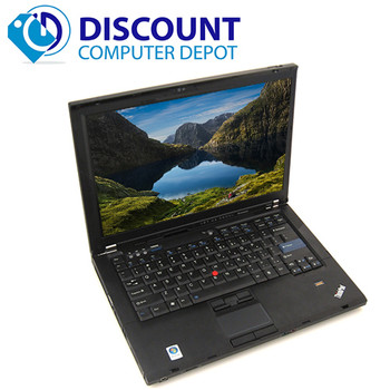 Right Side View Lenovo ThinkPad Laptop Computer T410 14" Core i5-540m 2.4GHz 8GB 500GB Windows 10-64 Pro WiFi