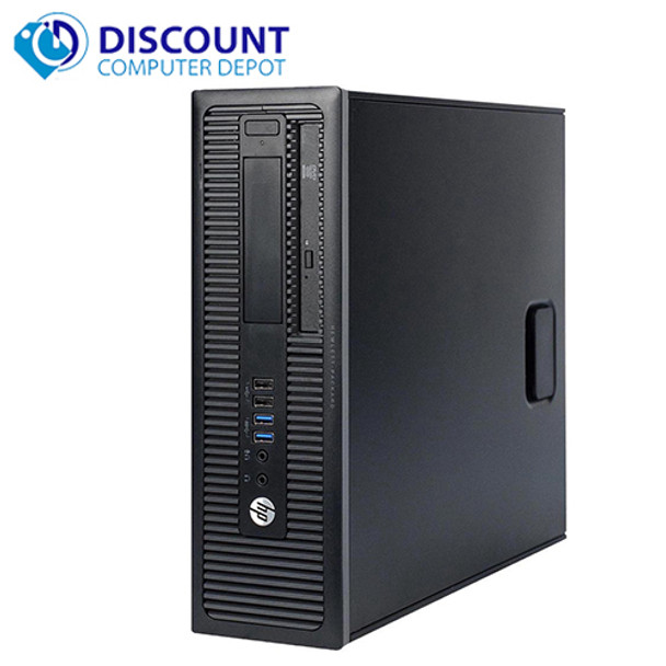 Cheap, used and refurbished HP ProDesk G1 Desktop Computer Core i5 (4th Gen) 3.2GHz 8GB 128GB SSD Windows 10 Pro and WIFI