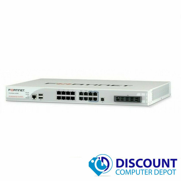 Cheap, used and refurbished Fortinet FortiGate FG-200B-PoE Firewall Security Appliance 16 Port
