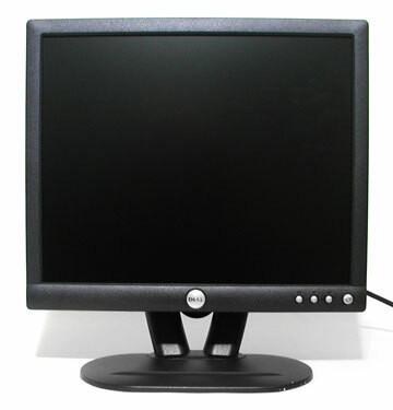 Cheap, used and refurbished Refurbished Dell 22" LCD Regular Size Flat Screen Computer Monitor, Grade A, Any Model, Black or Silver