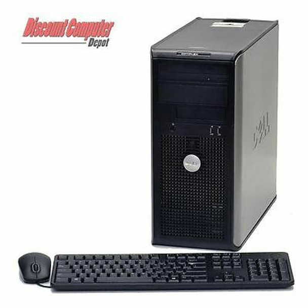 Cheap, used and refurbished Refurbished Dell Optiplex 780 3 GHz Dual Core, Core 2 Duo Tower 8GB 1 TB Windows 7, (win 7) Pro