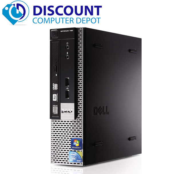 Cheap, used and refurbished Dell 780 Desktop Computer PC C2D 3.0GHz 80GB SSD Win10 Professional