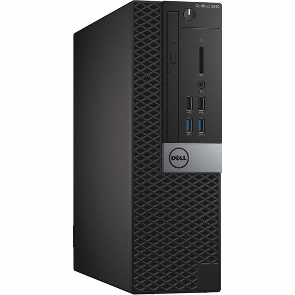 Front View Fast And Dependable Dell Optiplex 3040 | Sixth Gen i5 | 8GB RAM | 256GB SSD | HDMI | Windows 10 Pro