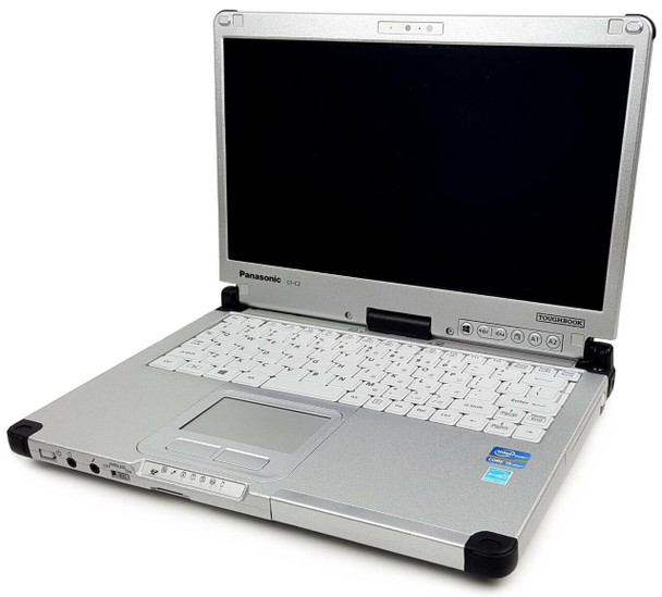 Front View 6x Panasonic Toughbook CF-C2 | Intel i5 | 4GB RAM | 500GB HDD | Windows 10 Pro