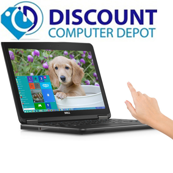 Cheap, used and refurbished Dell Latitude E7240 Laptop PC Intel i7-4600U 8GB 256GB SSD Windows 10 Pro Touch and WIFI